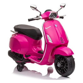 Moto Elettrica 12V Vespa Rosa