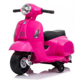 Moto Elettrica 6 Volt Vespa Rosa