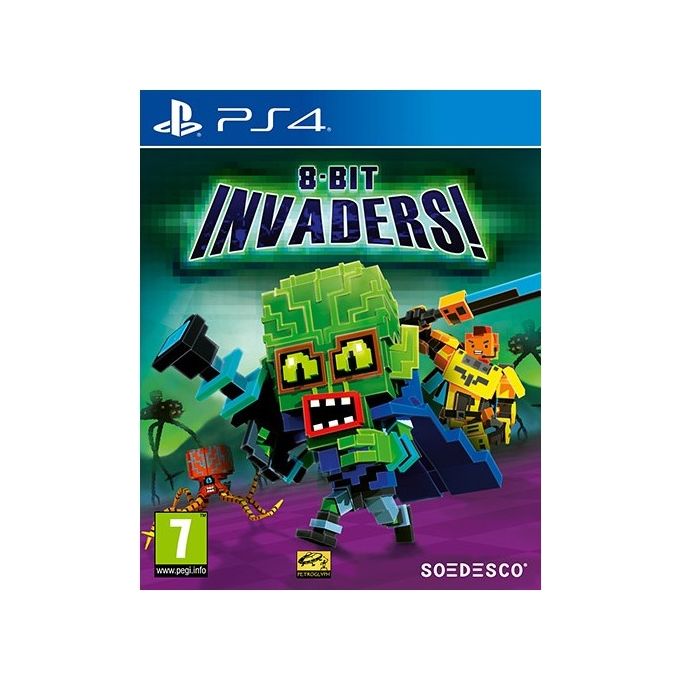8 Bit Invaders PS4 Playstation 4