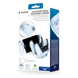 Base Ricarica per PlayStation 5 Portal e DualSense Twin