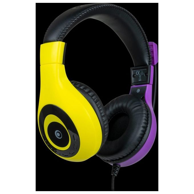 Image of Big Ben Cuffie Gaming per Nintendo Switch V1 Viola e Giallo