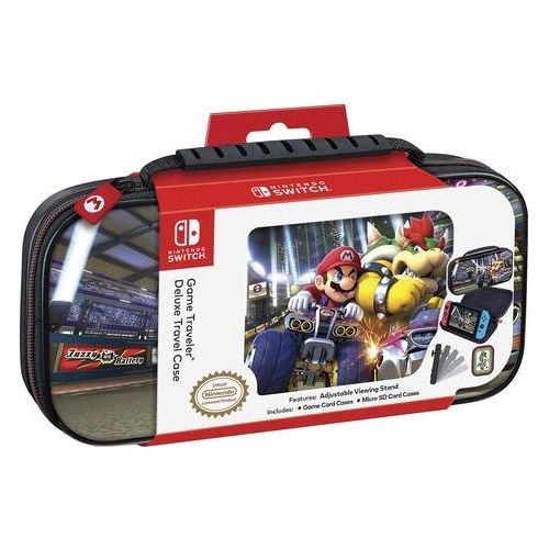 Big Ben Game Traveler Deluxe Case Mario Kart 8 per Nintendo Switch