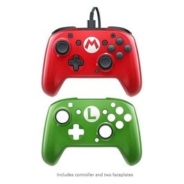 Pdp Skin Doppia Mario - Luigi Wired Controller 