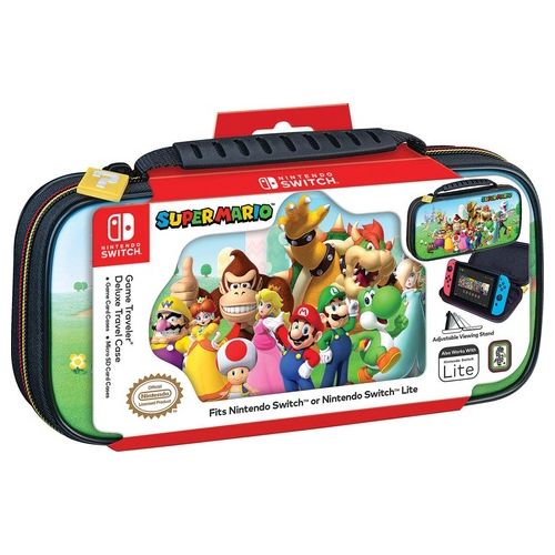 Bigben Interactive NNS53A Switch Travel Case Super Mario and Friends Custodia Rigida Nintendo Multicolore