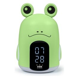 Bigben Kids Alarm Clock With Night Light With Three Green Frog Sounds Rkidsfrog