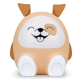 Bigben Kids Wireless Bt Speaker With Brown Dog Shape Night Light Btkidsdog