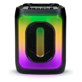 Bigben Party Luminous Loudspeaker Bt 30w Aux Usb Sd Lights Effects Black Partybthps2