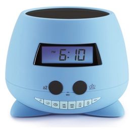 Radiosveglia Con Proiettore Blu 