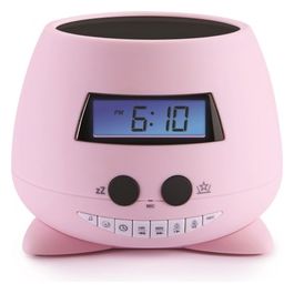 Radiosveglia Con Proiettore Rosa 