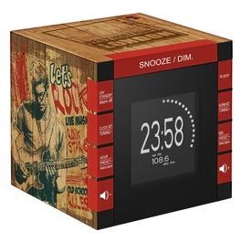 Radiosveglia Con Proiettore Rock 