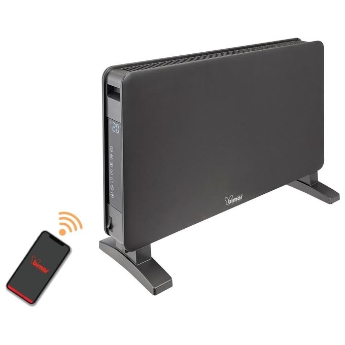 Bimar Hc514 Stufa Elettrica con Ventilatore Turbo Convezione Naturale con WiFi e Bluetooth Stufa Elettrica con Ventilatore Turbo