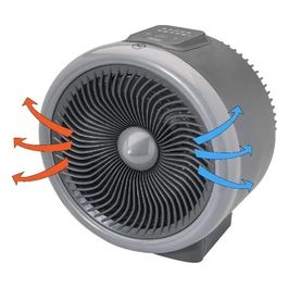 HF205 CYCLON Termoventilatore da Terra 2000W Grigio