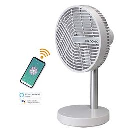 Bimar Ventilatore da Tavolo 20cm Ricaricabile Wi-Fi 17cm