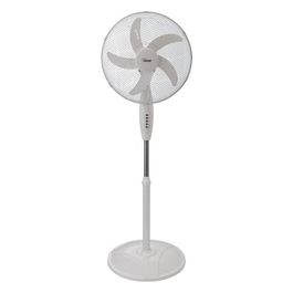 bimar VP43T Ventilatore a Piantana Elettronico 40 cm con Telecomando e Timer 5 Pale Oscillazione Automatica Inclinazione Alto Basso Motore da 40W 123 cm