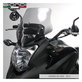 Biondi 8010333 Cupolino con attacchi Honda Nc700X 2012 Fume Chiaro