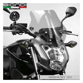 Biondi 8010334 Cupolino con attacchi Honda Nc700S 2012 Fume Chiaro