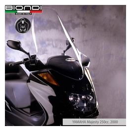 Biondi 8061039 Parabrezza Club Yamaha Majesty 250 2000 senza attacchi