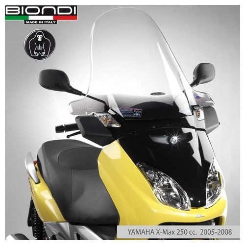 Biondi 8061134 Parabrezza Club Yamaha X Max 250 05/08 C/Kit