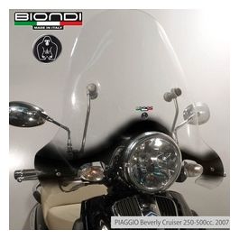 Biondi 8061165 Parabrezza Club Club Piaggio Beverly Cruiser 25