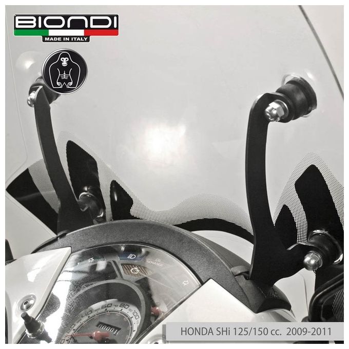 Biondi 8500578 Kit attacchi parabrezza Honda Sh 125/150 2009
