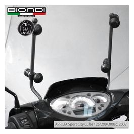 8500616 Kit attacchi parabrezza Aprilia Sport City Cube 125/200/30