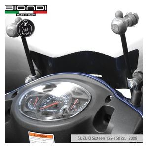 Biondi 8500628 Kit attacchi parabrezza Suzuki Sixteen 125/150