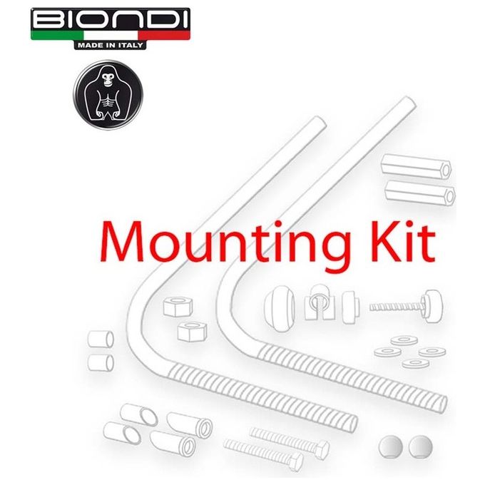 Biondi 8500776 Kit attacchi parabrezza Honda E Tech 125 Senza Foro