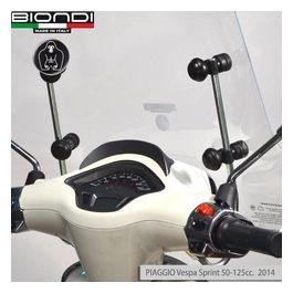 8500971 Kit attacchi parabrezza Piaggio Sprint/Primavera 2014 Attacco