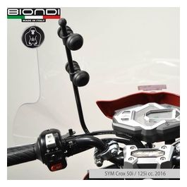 8500982 Kit attacchi parabrezza Sym Crox 50/125 2016