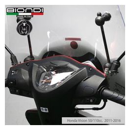 Biondi Kit attacchi parabrezza Honda Vision 50/110 cc. 2011