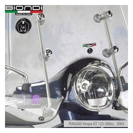 Biondi Kit attacchi parabrezza Piaggio Vespa GTS 250ie cc. 2005