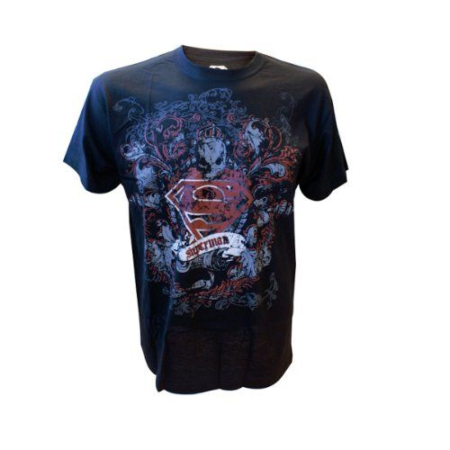 Bioworld T-Shirt Superman Dark