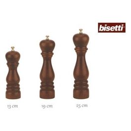 Bisetti Macinapepe Legno Noce 25cm