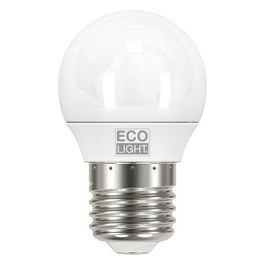 Bisonte Lampadina Led Sfera E27 8W=60W 806lm 6400k