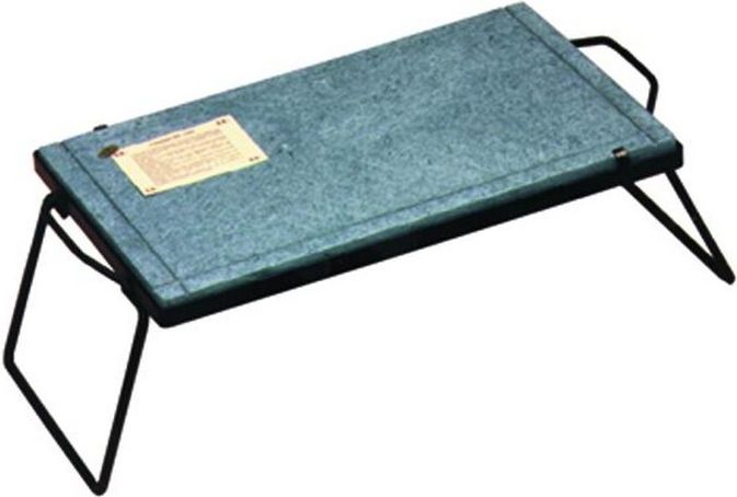 Bistecchiere Pietra Naturale con Supporto e Gambe 40x50 cm