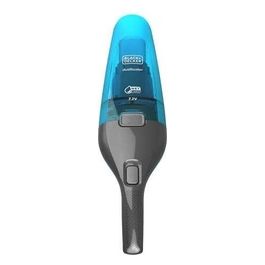 Black+Decker WDC215WAQW Aspirabriciole Ricaricabile Solidi e Liquidi Capacita' 0,37 L Autonomia 8 minuti Tecnologia Litio 10,8 Wh Deep Ocean Blue