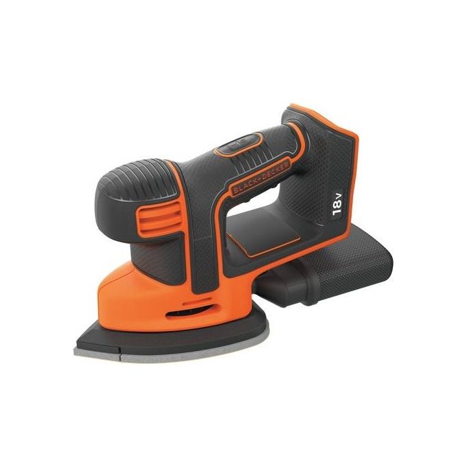 Black and Decker BDCDS18N-XJ Levigatrice di Precisione Fili Senza Batteria Nero