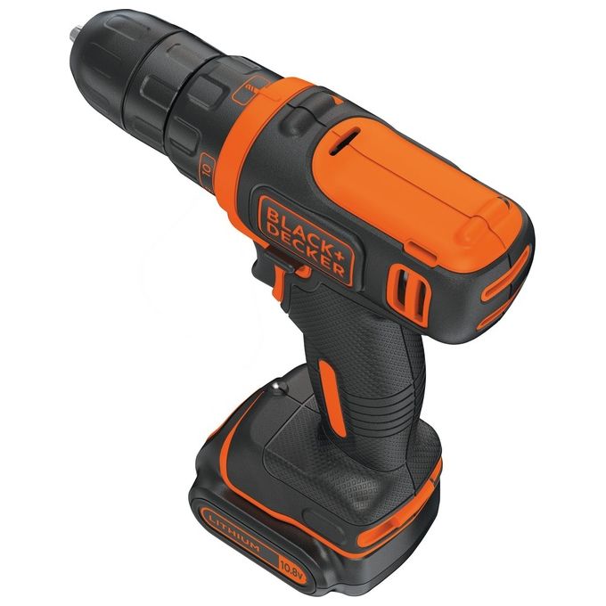 Image of nero+Decker Trapano Avvitatore 18V Litio Velocita' Variabile Compatto e Potente per Uso Domestico e Professionale