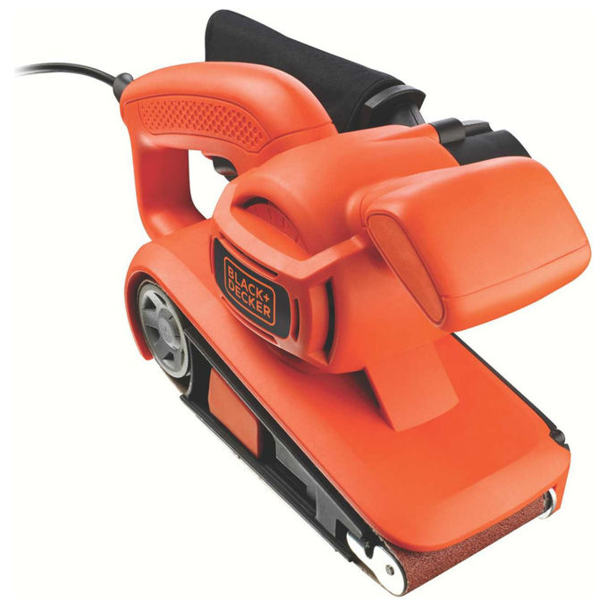 Black+Decker, Levigatrice a Nastro KA86-QS, 720W, 75 x 457 mm, Arancione