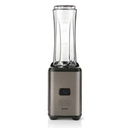 Black+Decker BXJBA350E Frullatore con Caraffa Portatile 300W