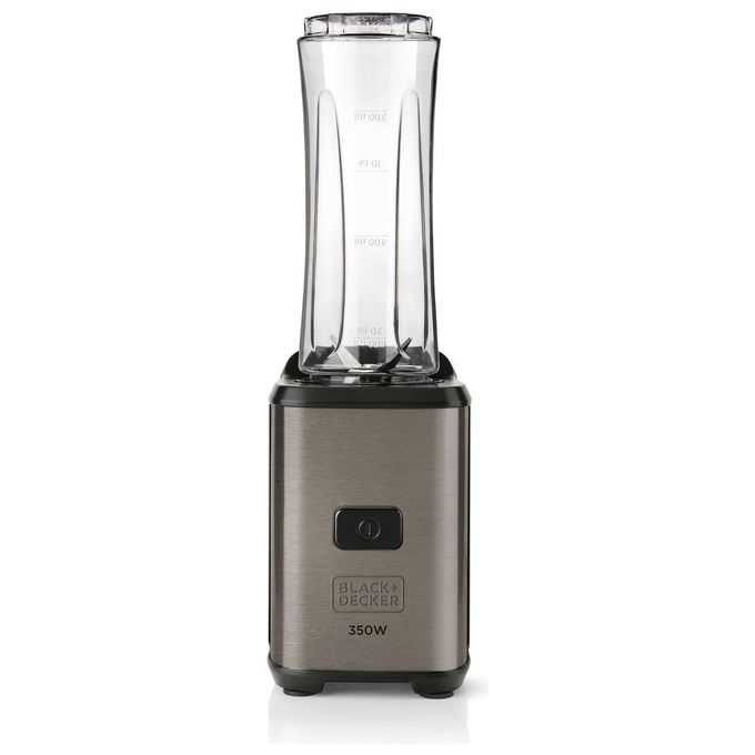 Black+Decker BXJBA350E Frullatore con Caraffa Portatile 300W