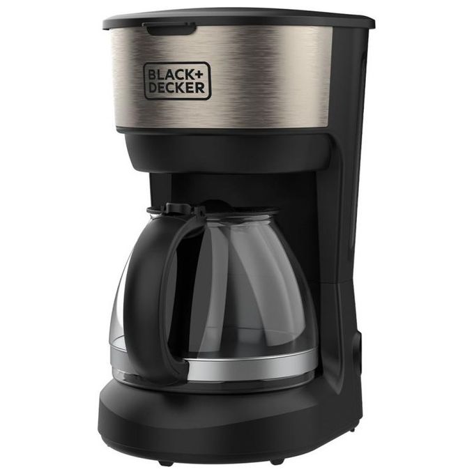 Black+Decker Caffettiera 600W Filtro Piastra Riscaldante Sistema Antidrip