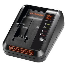 Black+Decker Carica Batteria Rapido Dualvolt  54V/18 per Batterie al Litio