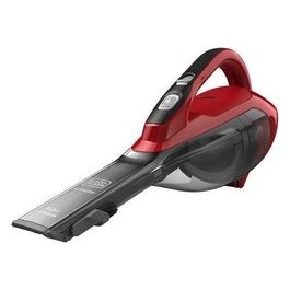 Black+Decker DVA315J Aspiratore Portatile senza Sacchetto Capacita' 0,5 L Tecnologia Ciclonica Ciliegio/Rosso