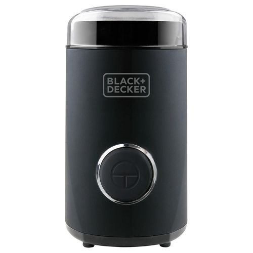 Black+Decker Macinacaffe' Elettrico 150W Plastica Nero/Acciaio