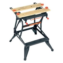 BLACK AND DECKER Banco da Lavoro WORKMATE ad Altezza Variabile: 775/595mm Portata Massima 250Kg