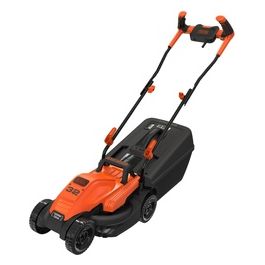 Black+Decker Tosaerba Elettrico 1200W Lama 32cm con Telaio Polypropilene e Impugnatura Bike