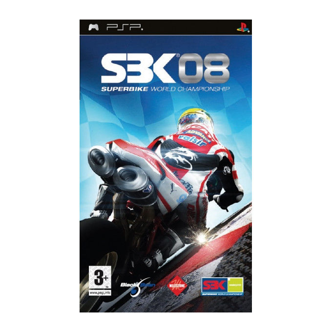 Black Bean, SBK-08 Superbike World Championship, PSP PlayStation Portatile, Gioco Corse