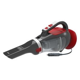 Black+Decker ADV1200 Dustbuster Aspirabriciole per Auto Capacita' 0,6 L Lunghezza Cavo 5 metri Grigio/Rosso