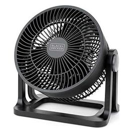 Black+Decker Ventilatore da Tavolo 35W Nero BXEFD30E per un'aria fresca e confortevole in ogni ambiente